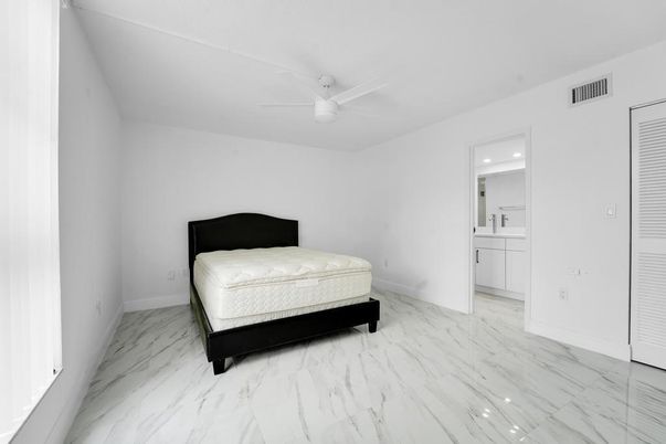 Bedroom, Interior, Marble, Recessed Lighting