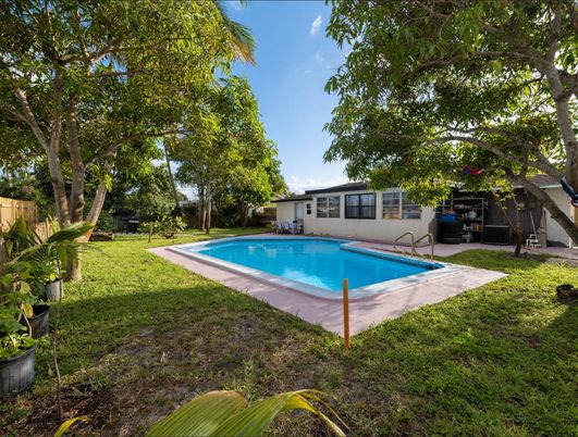 Backyard, Exterior, Pool