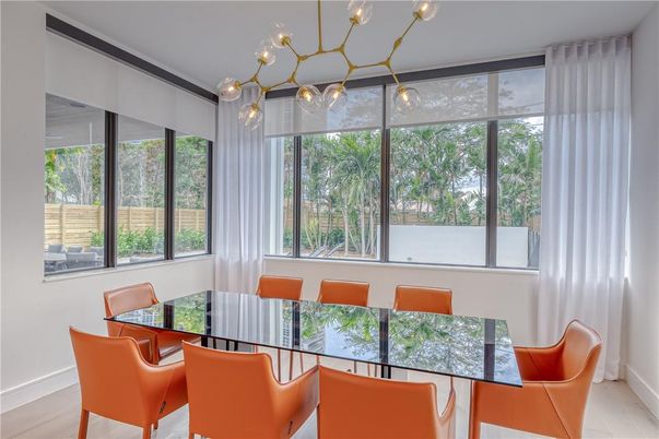 Dining room, Interior, Pendant Lights