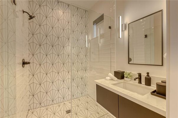 Bathroom, Glass Shower, Interior