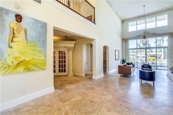 Chandelier, Interior, Recessed Lighting