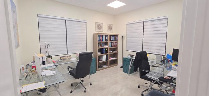 Home Office, Interior, Recessed Lighting