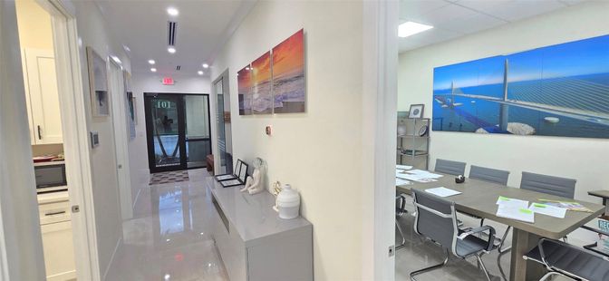 Home Office, Interior, Recessed Lighting