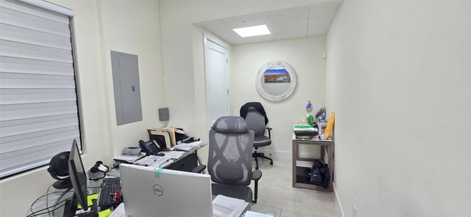 Home Office, Interior, Recessed Lighting