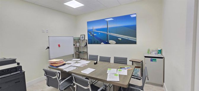 Home Office, Interior, Recessed Lighting