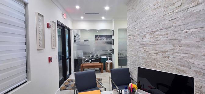 Interior, Recessed Lighting, Stone Walls