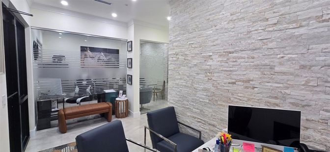Interior, Recessed Lighting, Stone Walls