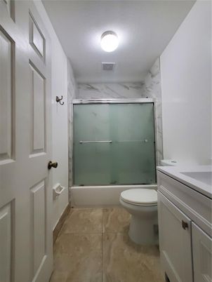 Bathroom, Glass Shower, Interior, Marble Walls