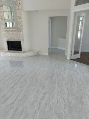 Empty room, Fireplace, Interior, Marble