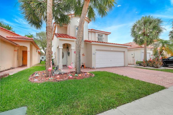 Attached, Backyard, Exterior, Facade, Spanish Mediterranean