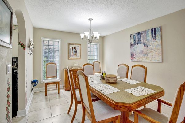 Chandelier, Dining room, Interior