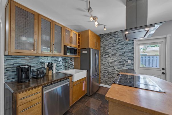 Interior, Kitchen, Stainless Steel Appliances