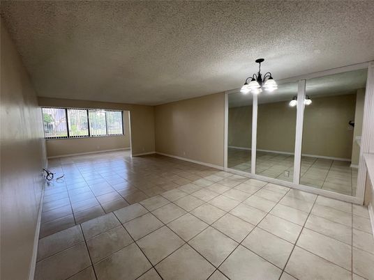 Chandelier, Empty room, Interior
