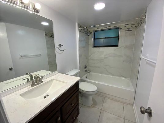 Bathroom, Interior, Marble Walls, Recessed Lighting