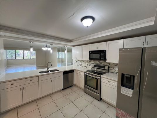 Interior, Kitchen, Stainless Steel Appliances