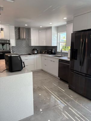 Interior, Kitchen, Pendant Lights, Recessed Lighting