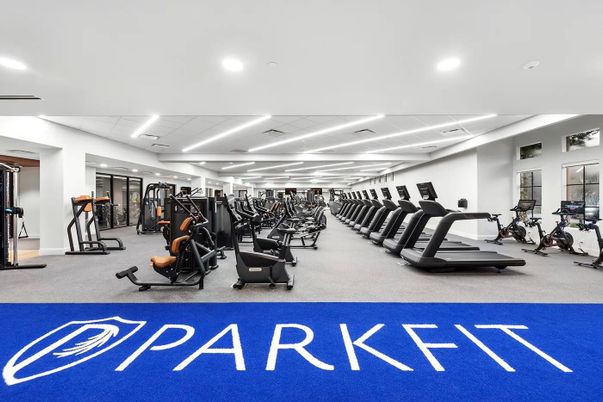 Fitness Equipment, Gym, Interior, Recessed Lighting