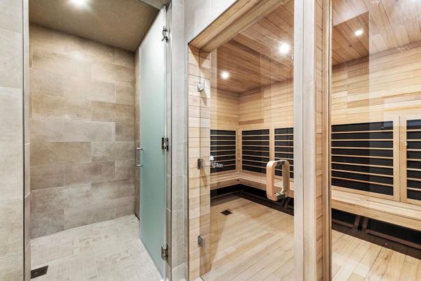 Bathroom, Interior, Recessed Lighting, Sauna Room