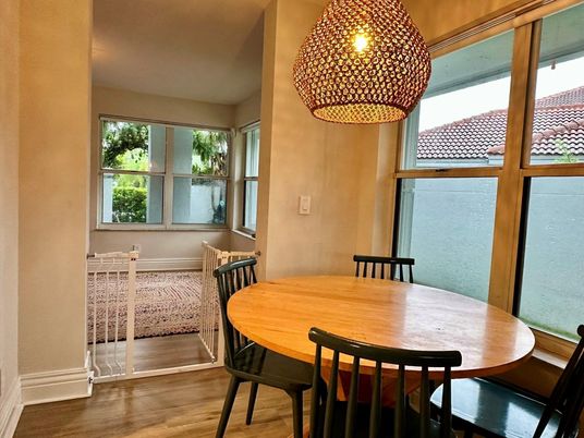 Dining room, Interior, Wood Texture Flooring