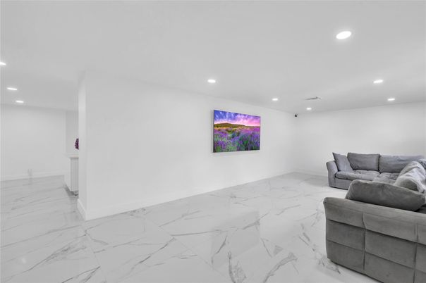 Interior, Marble, Recessed Lighting