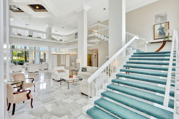Interior, Living room, Marble, Recessed Lighting