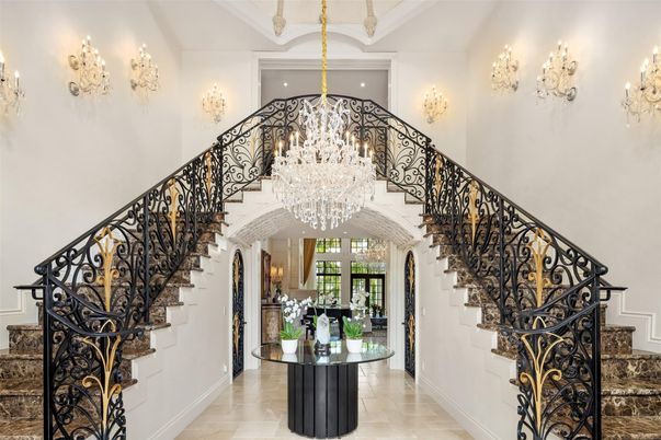 Chandelier, Interior, Recessed Lighting