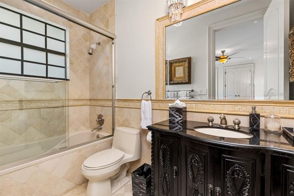 Bathroom, Glass Shower, Interior