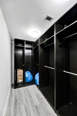 Interior, Walk-in Closets, Wood Texture Flooring