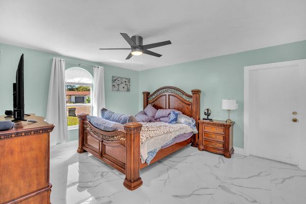 Bedroom, Interior, Marble