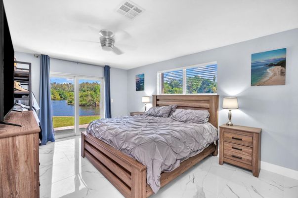 Bedroom, Interior, Marble