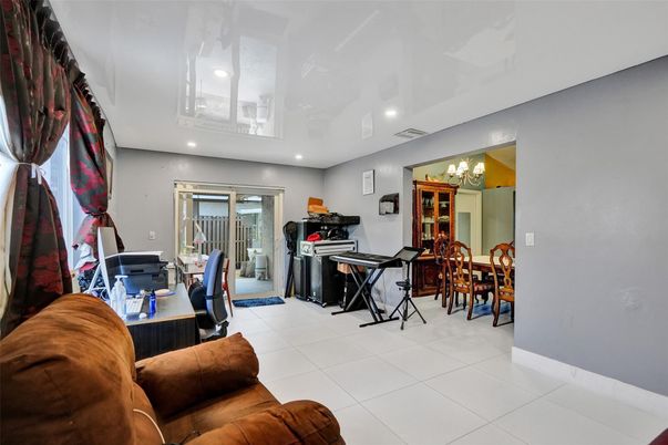 Home Office, Interior, Recessed Lighting