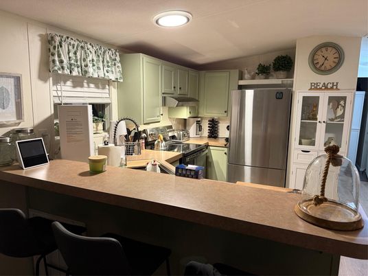 Interior, Kitchen, Recessed Lighting, Stainless Steel Appliances