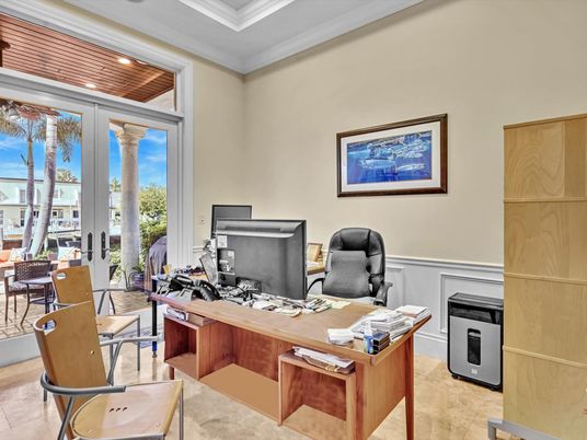 Home Office, Interior, Recessed Lighting
