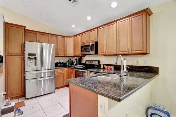 Interior, Kitchen, Recessed Lighting, Stainless Steel Appliances