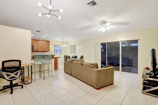 Dining room, Interior, Kitchen, Living room, Pendant Lights, Recessed Lighting