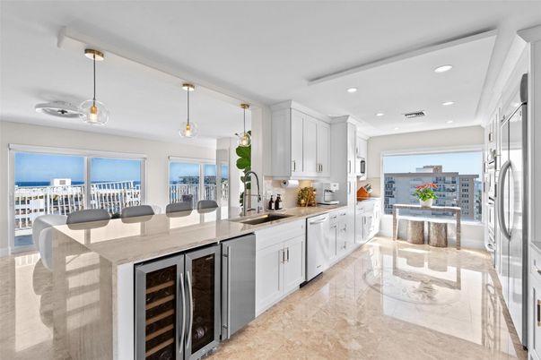Interior, Kitchen, Pendant Lights, Recessed Lighting