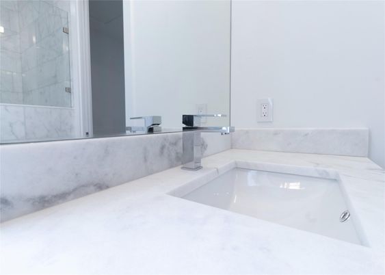 Bathroom, Interior, Marble Walls