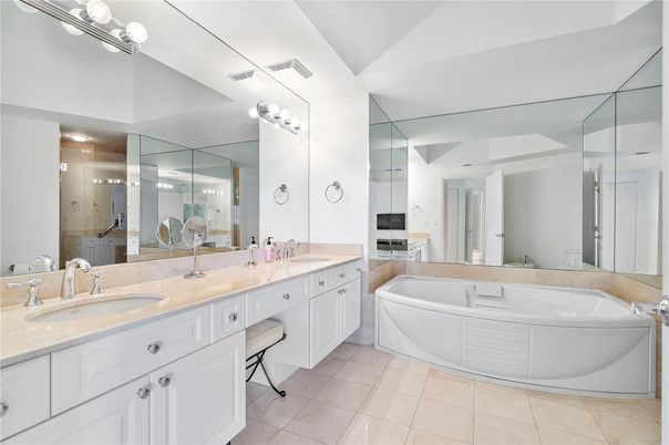 Bathroom, Dual Sink Vanities, Free Standing Baths, Interior