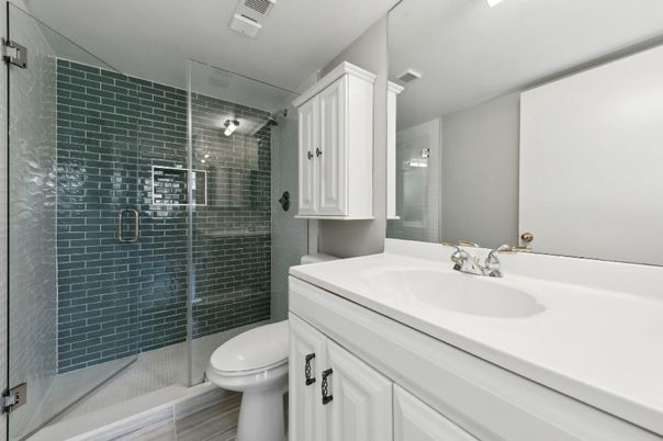 Bathroom, Glass Shower, Interior