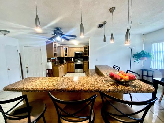 Interior, Kitchen, Pendant Lights, Stainless Steel Appliances