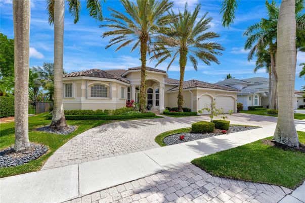 Attached, Backyard, Exterior, Facade, Mediterranean
