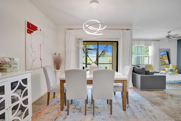 Dining room, Interior, Living room, Pendant Lights