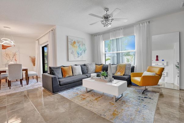 Dining room, Interior, Living room, Pendant Lights
