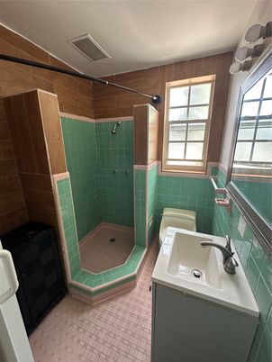 Bathroom, Interior, Wooden Walls