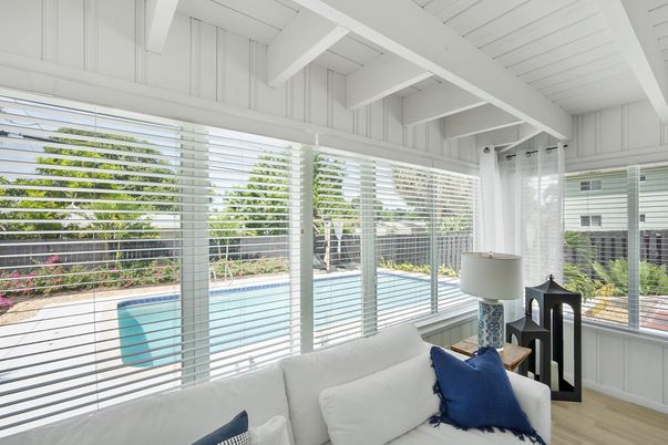 Interior, Sun Room, Wood Texture Flooring