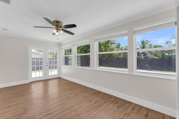 Empty room, Interior, Wood Texture Flooring