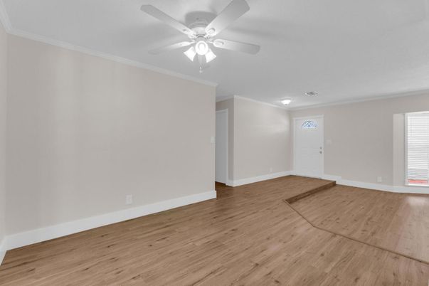 Empty room, Interior, Wood Texture Flooring