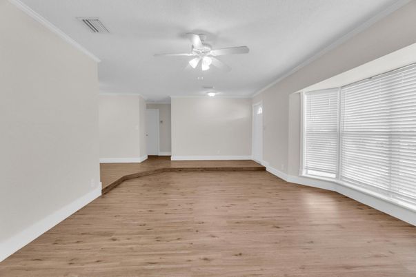 Empty room, Interior, Wood Texture Flooring
