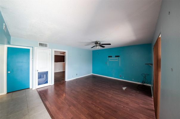 Empty room, Interior, Wood Texture Flooring