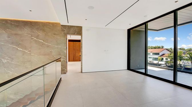 Interior, Marble Walls, Recessed Lighting